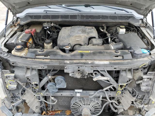 5N1BA0ND6BN605367 - 2011 NISSAN ARMADA SV SILVER photo 12