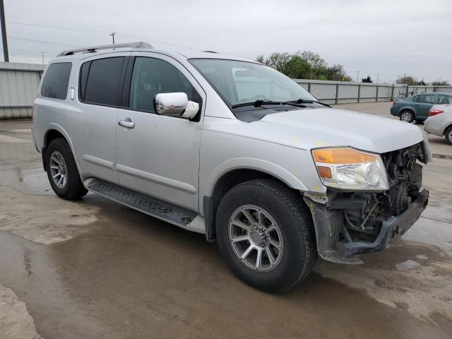 5N1BA0ND6BN605367 - 2011 NISSAN ARMADA SV SILVER photo 4