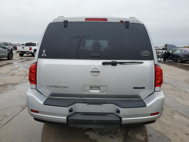 5N1BA0ND6BN605367 - 2011 NISSAN ARMADA SV SILVER photo 6