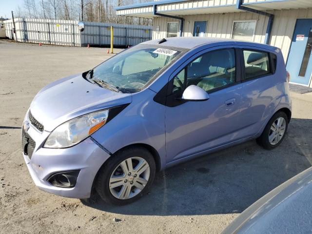 KL8CA6S97EC522471 - 2014 CHEVROLET SPARK LS BLUE photo 1