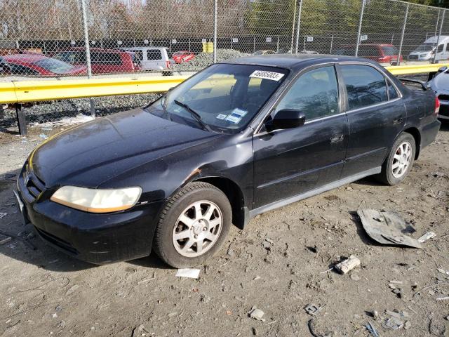 3HGCG56412G700030 - 2002 HONDA ACCORD LX BLACK photo 1