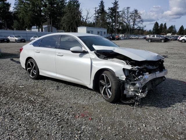 1HGCV1F33KA009327 - 2019 HONDA ACCORD SPORT WHITE photo 4