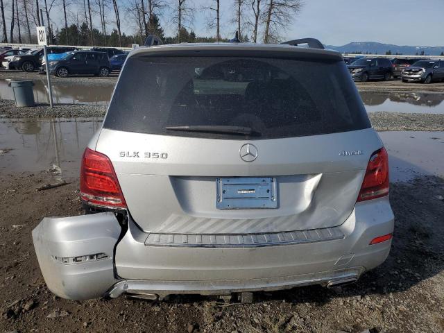 WDCGG8JB3EG311536 - 2014 MERCEDES-BENZ GLK 350 4MATIC SILVER photo 6