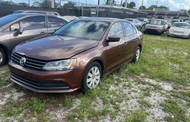 3VW167AJ8GM406566 - 2016 VOLKSWAGEN JETTA S BROWN photo 2