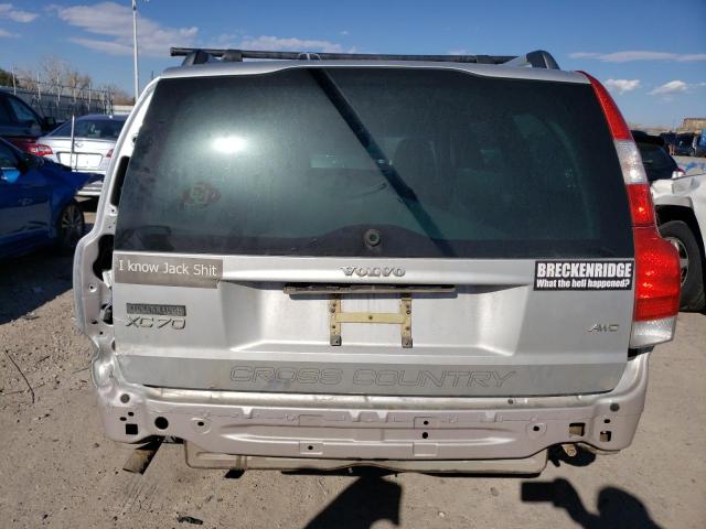 YV4SZ592461221598 - 2006 VOLVO XC70 SILVER photo 6