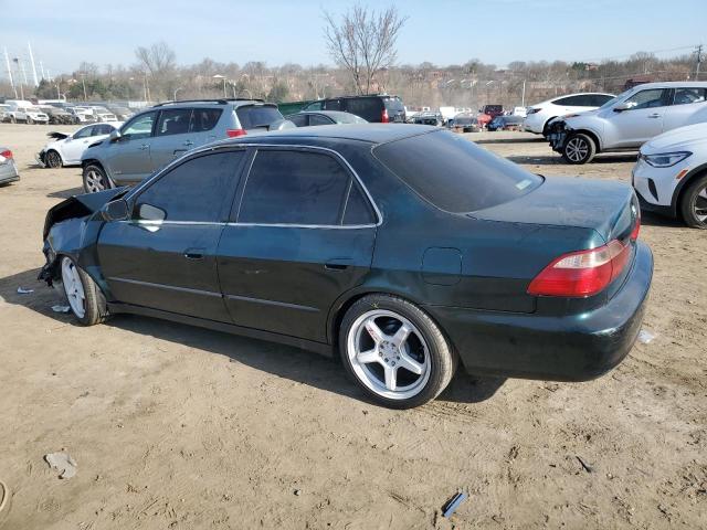 1HGCG5545WA146934 - 1998 HONDA ACCORD LX GREEN photo 2