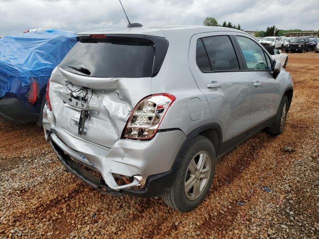 KL7CJNSM4NB510383 - 2022 CHEVROLET TRAX LS SILVER photo 3