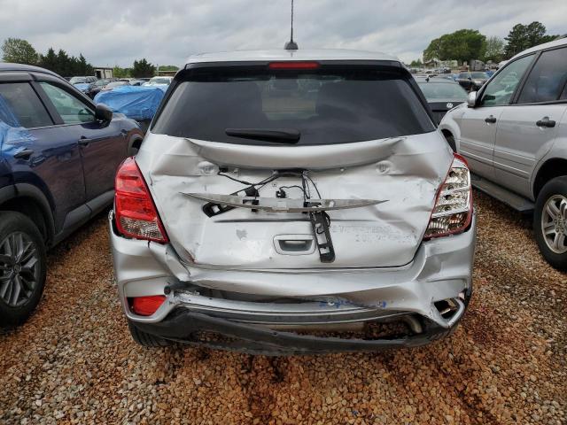 KL7CJNSM4NB510383 - 2022 CHEVROLET TRAX LS SILVER photo 6