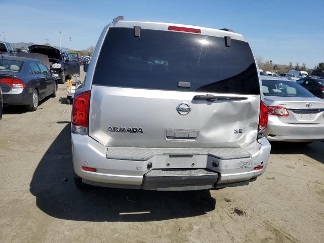 5N1AA08D48N616819 - 2008 NISSAN ARMADA SE GRAY photo 6