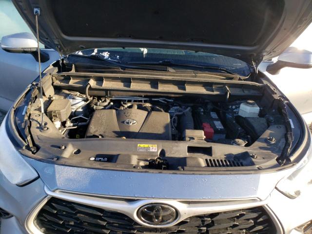 5TDHZRBH5LS019905 - 2020 TOYOTA HIGHLANDER XLE BLUE photo 12