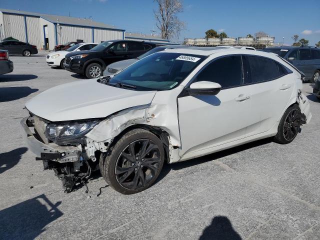 SHHFK7H69MU210608 - 2021 HONDA CIVIC EX WHITE photo 1