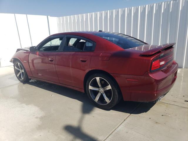 2C3CDXHG8EH295223 - 2014 DODGE CHARGER SXT BURGUNDY photo 2