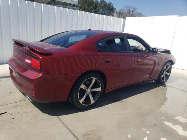 2C3CDXHG8EH295223 - 2014 DODGE CHARGER SXT BURGUNDY photo 3