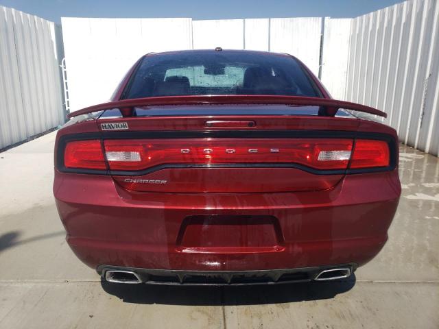 2C3CDXHG8EH295223 - 2014 DODGE CHARGER SXT BURGUNDY photo 6