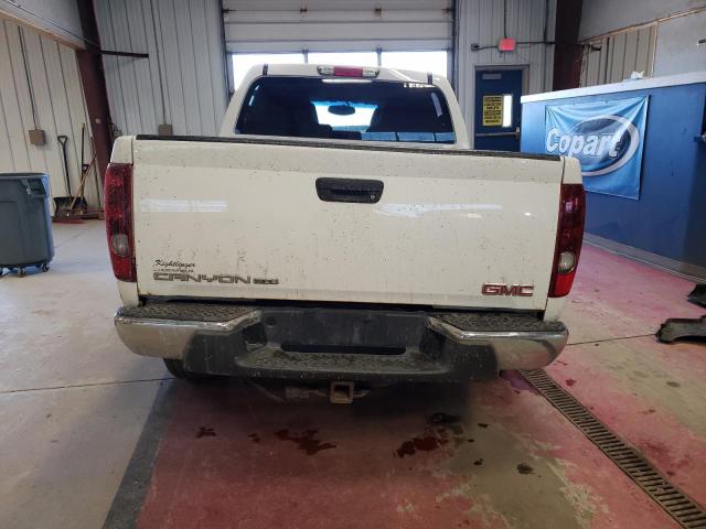 1GTDT136958265281 - 2005 GMC CANYON WHITE photo 6