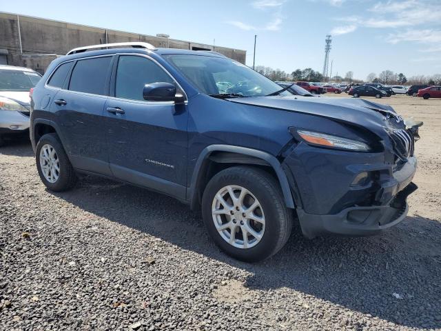 1C4PJMLB8JD541579 - 2018 JEEP CHEROKEE LATITUDE PLUS BLUE photo 4