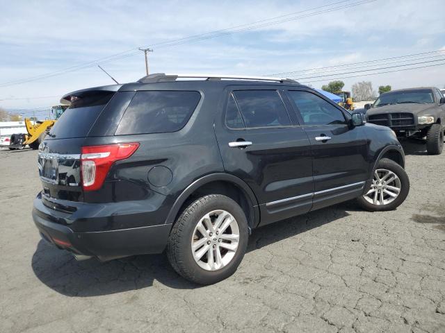 1FM5K8D87DGC20632 - 2013 FORD EXPLORER XLT BLACK photo 3