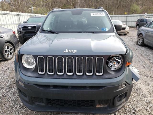 ZACCJBAB8HPE67775 - 2017 JEEP RENEGADE SPORT GRAY photo 5