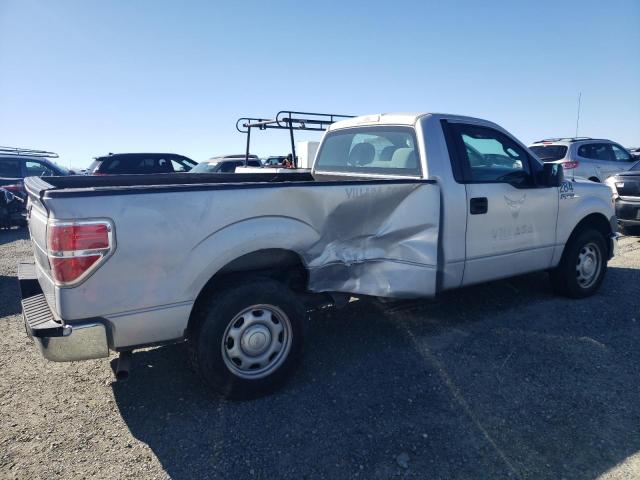 1FTMF1CM1EKD20346 - 2014 FORD F150 SILVER photo 3