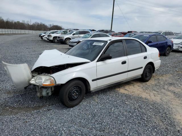 1HGEJ6527TL027989 - 1996 HONDA CIVIC DX WHITE photo 1