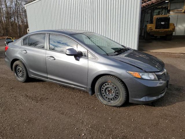 2HGFB2F53CH110755 - 2012 HONDA CIVIC LX CHARCOAL photo 4