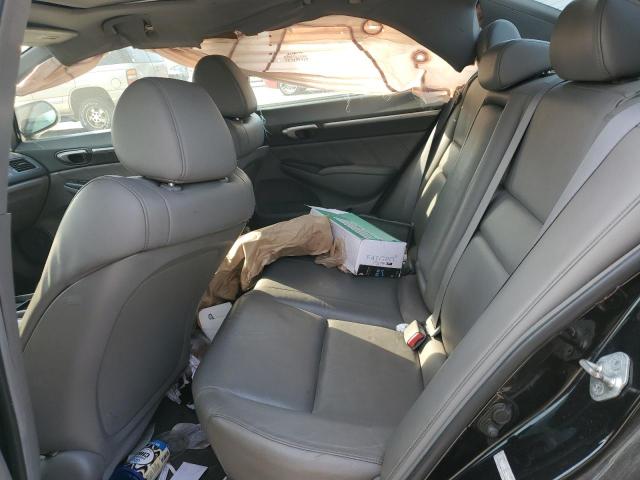 1HGFA16928L063261 - 2008 HONDA CIVIC EXL შავი ფოტო 10