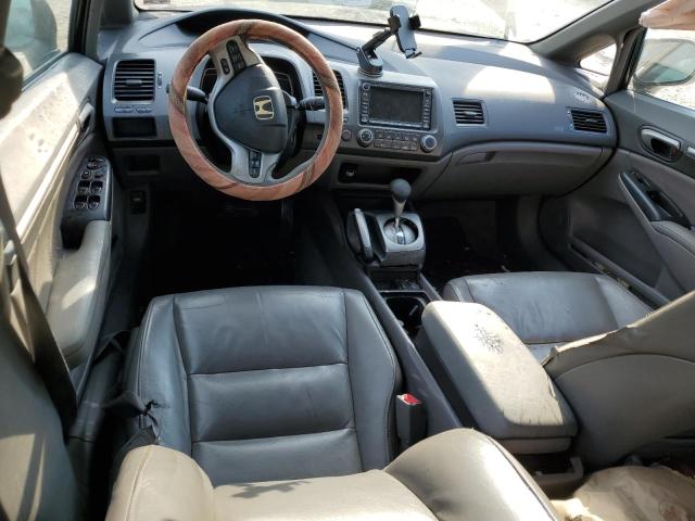 1HGFA16928L063261 - 2008 HONDA CIVIC EXL შავი ფოტო 8