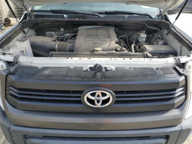 5TFRM5F19FX084408 - 2015 TOYOTA TUNDRA DOUBLE CAB SR/SR5 WHITE photo 11