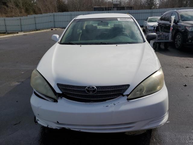 4T1BE32K74U368650 - 2004 TOYOTA CAMRY LE WHITE photo 5