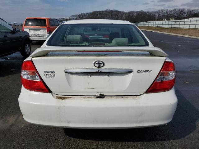 4T1BE32K74U368650 - 2004 TOYOTA CAMRY LE WHITE photo 6