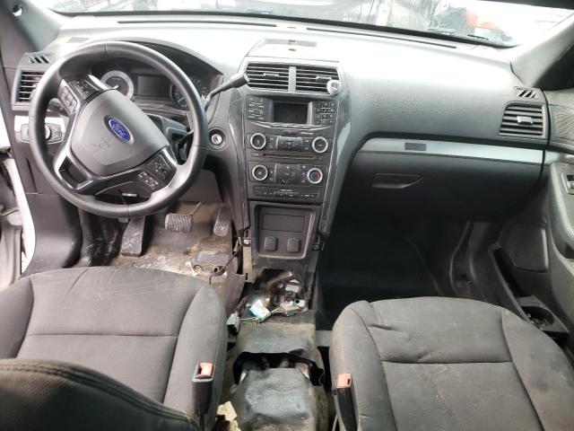 1FM5K8AR5HGD58415 - 2017 FORD EXPLORER POLICE INTERCEPTOR WHITE photo 8