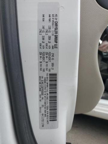 2C4RC1CG6FR583685 - 2015 CHRYSLER TOWN & COU TOURING L WHITE photo 14