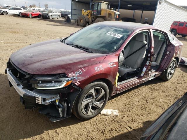 19XZE4F56KE004986 - 2019 HONDA INSIGHT EX MAROON photo 1