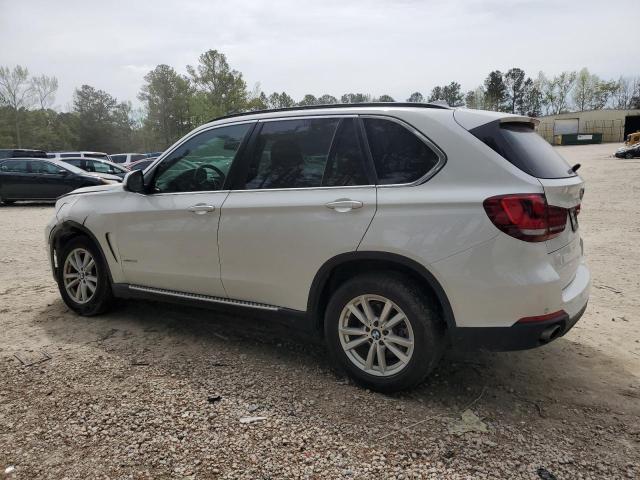 5UXKR2C55F0H36721 - 2015 BMW X5 SDRIVE35I WHITE photo 2