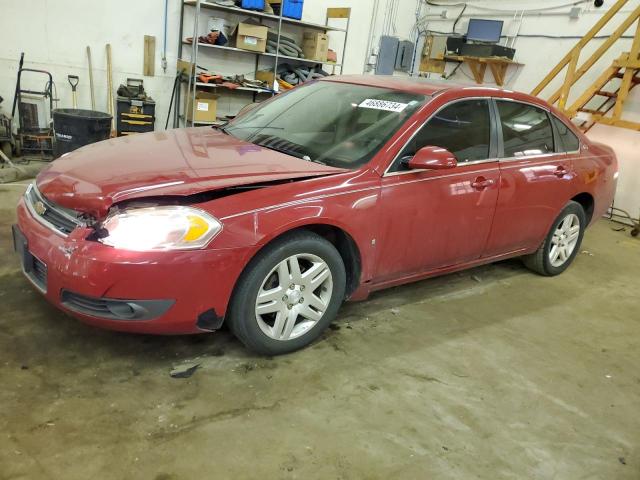 2G1WC58R079269772 - 2007 CHEVROLET IMPALA LT RED photo 1