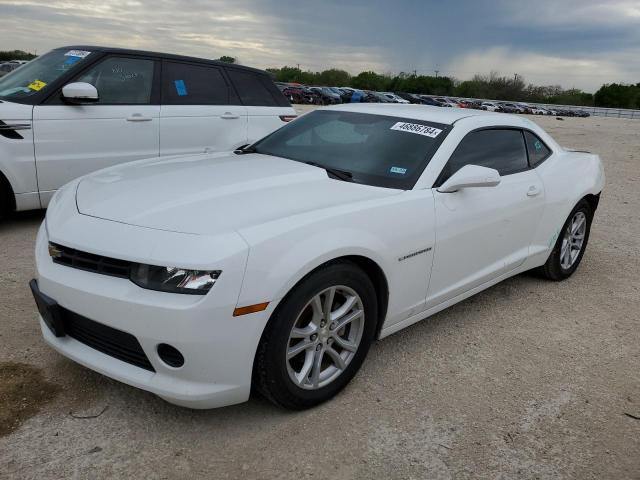 2G1FB1E36F9265686 - 2015 CHEVROLET CAMARO LS WHITE photo 1