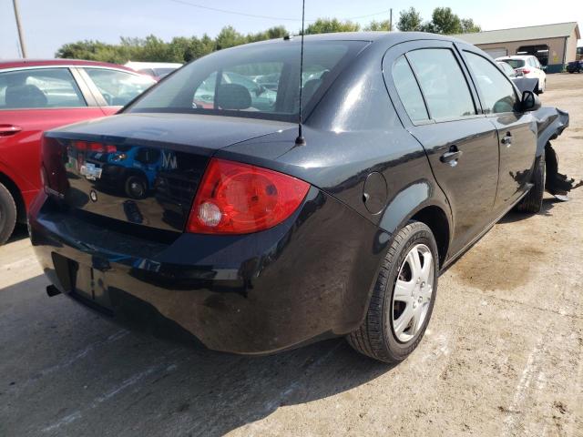 1G1AL58F787105888 - 2008 CHEVROLET COBALT LT BLACK photo 4