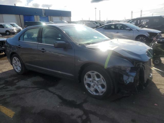 3FAHP0HA2BR334535 - 2011 FORD FUSION SE GRAY photo 4