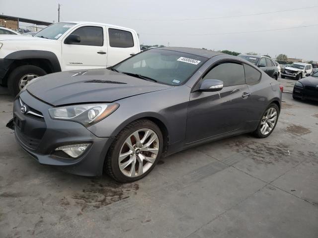 KMHHU6KJXFU122328 - 2015 HYUNDAI GENESIS CO 3.8L GRAY photo 1