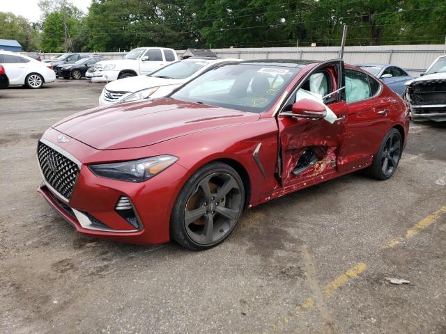 KMTG44LA6KU026582 - 2019 GENESIS G70 PRESTIGE RED photo 1