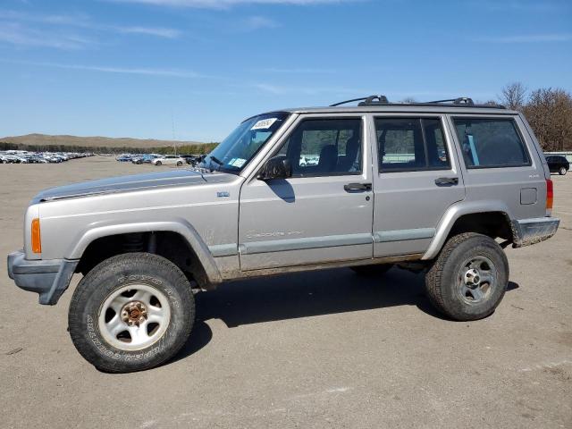 1J4FF48SXYL233510 - 2000 JEEP CHEROKEE SPORT SILVER photo 1