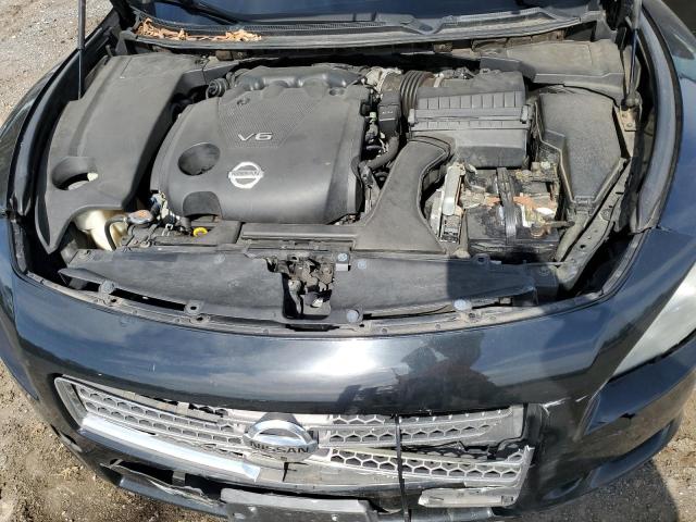 1N4AA51E99C820488 - 2009 NISSAN MAXIMA S BLACK photo 11