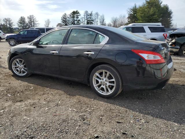 1N4AA51E99C820488 - 2009 NISSAN MAXIMA S BLACK photo 2