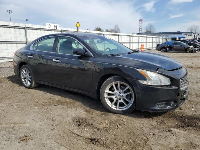 1N4AA51E99C820488 - 2009 NISSAN MAXIMA S BLACK photo 4