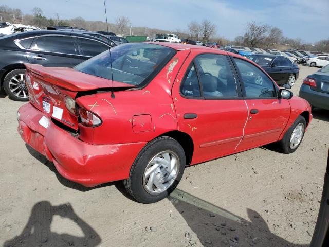 3G1JC524XWS866940 - 1998 CHEVROLET CAVALIER RED photo 3