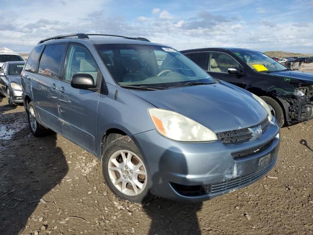 5TDBA23C64S003480 - 2004 TOYOTA SIENNA LE BLUE photo 4