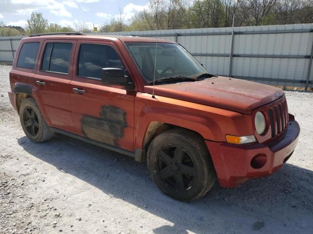 1J8FT28038D551179 - 2008 JEEP PATRIOT SPORT ORANGE photo 4