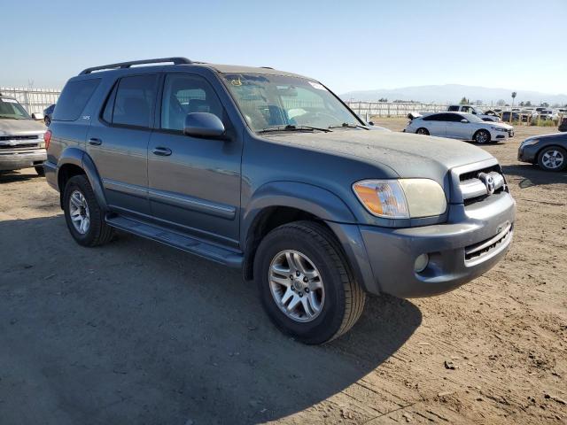 5TDZT34A86S271056 - 2006 TOYOTA SEQUOIA SR5 BLUE photo 4