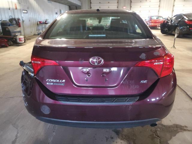 5YFBURHE5HP603948 - 2017 TOYOTA COROLLA L PURPLE photo 6