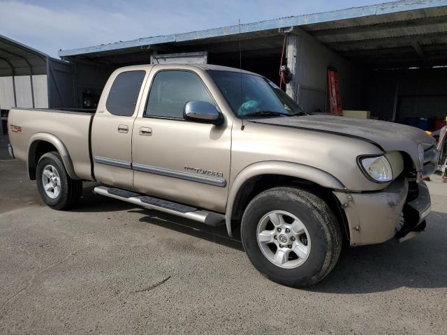 5TBRN34183S415400 - 2003 TOYOTA TUNDRA ACCESS CAB SR5 TAN photo 4